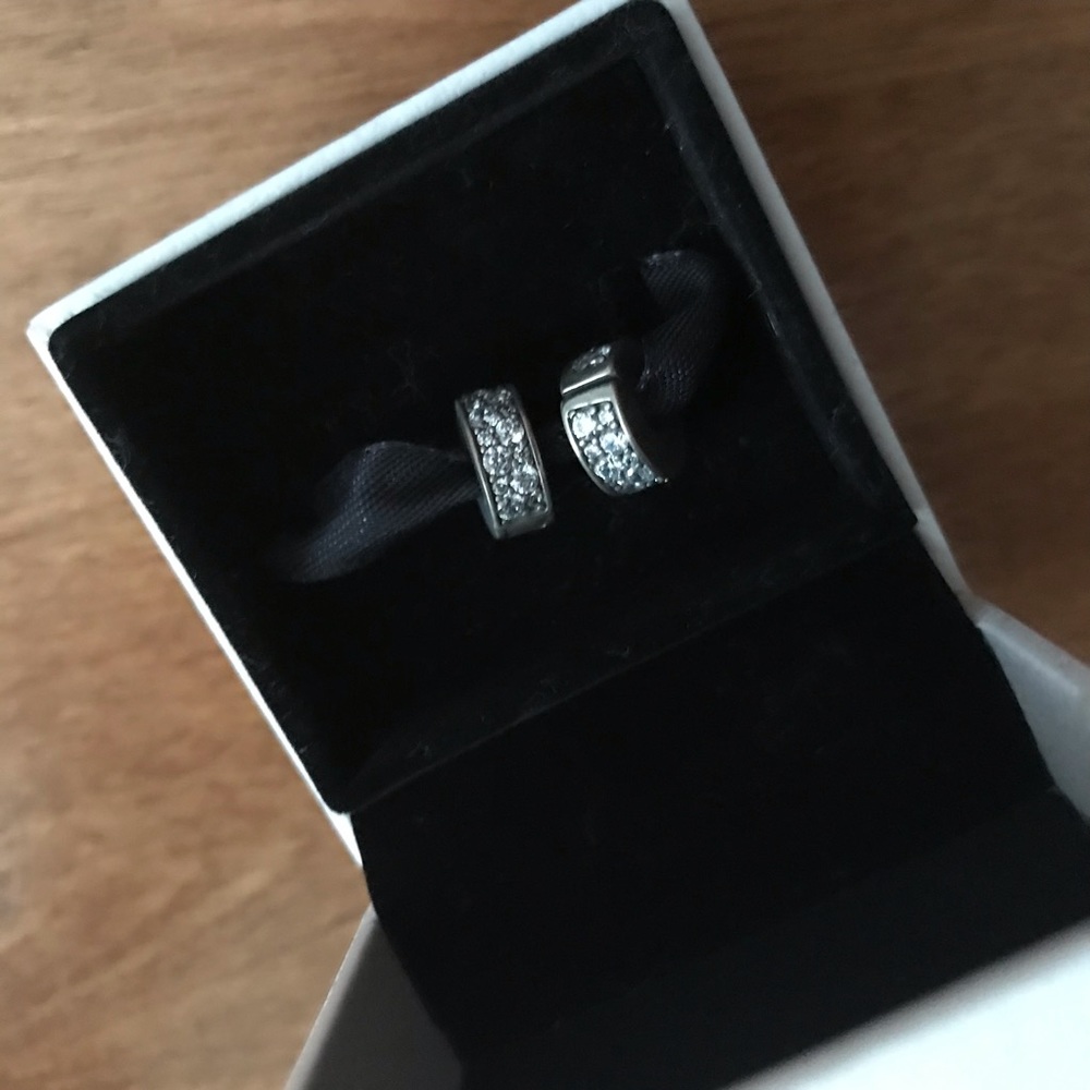Pandora Mosaic Shining Elegance CZ Clip Spacers